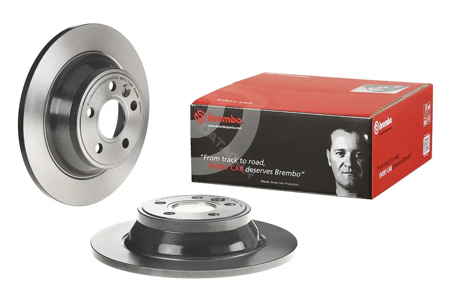 Тормозные диски BREMBO 08.A536.11