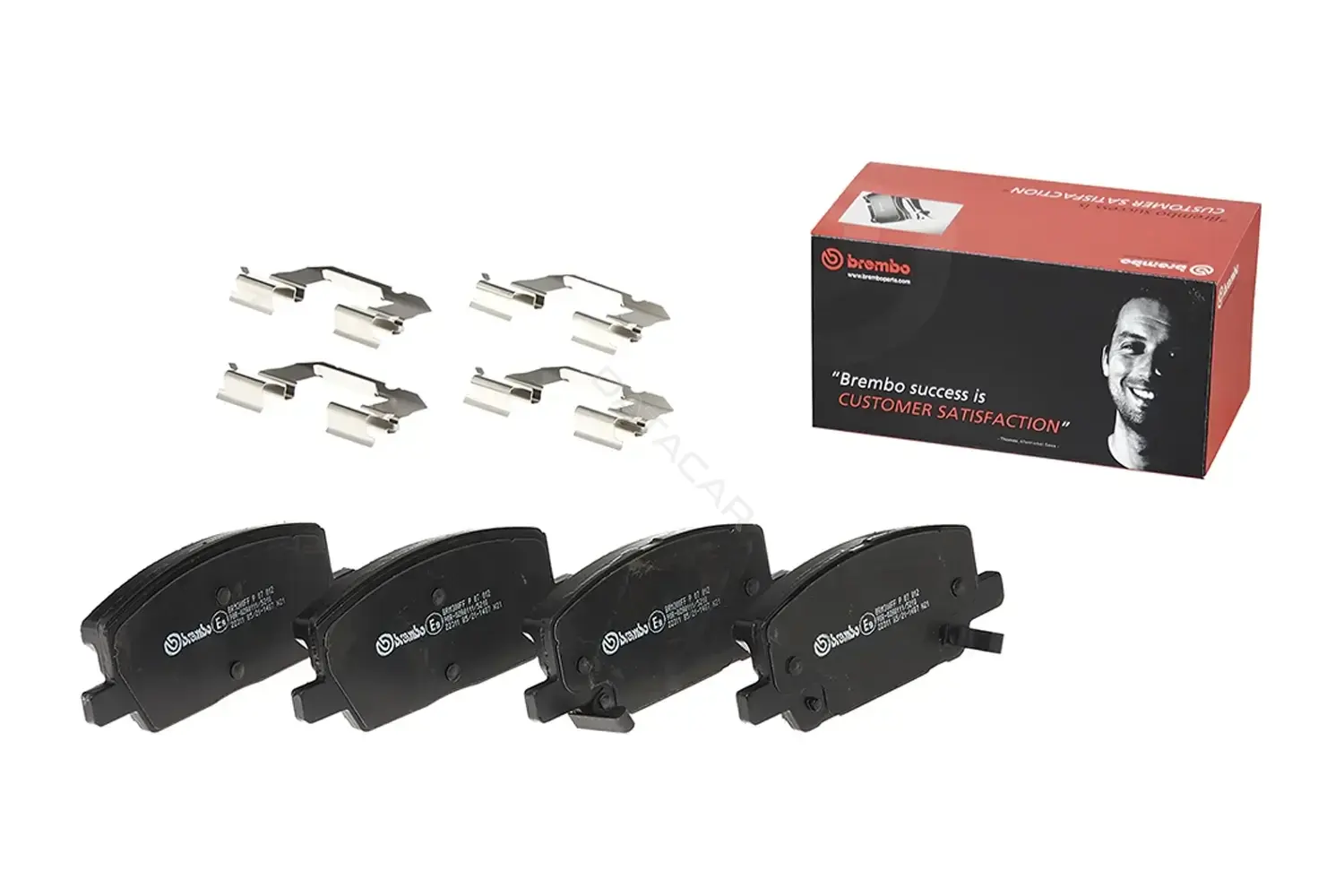 Тормозные колодки BREMBO P07012