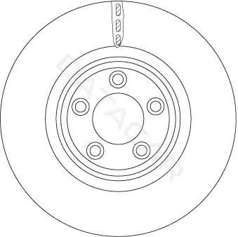 Тормозные диски TRW DF6223S