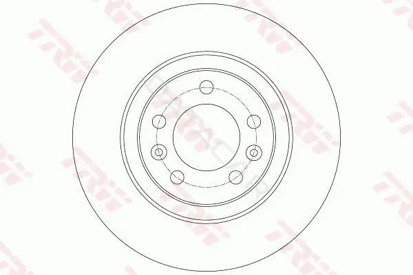 Тормозные диски TRW DF6134