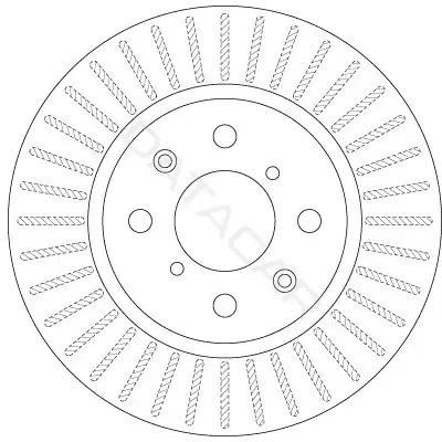 Тормозные диски TRW DF6232