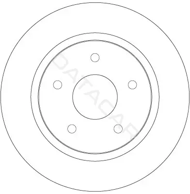 Тормозные диски TRW DF6325