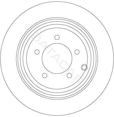 Тормозные диски TRW DF6326