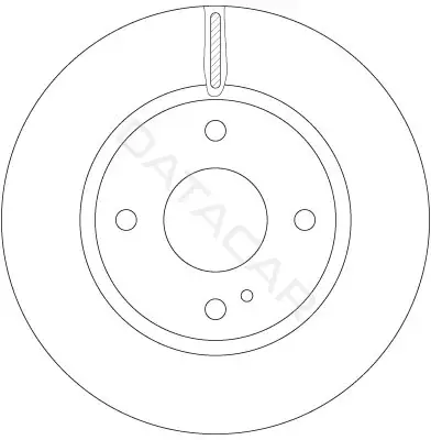 Тормозные диски TRW DF6399