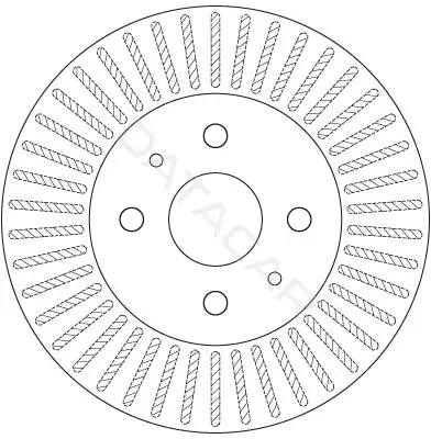 Тормозные диски TRW DF6407