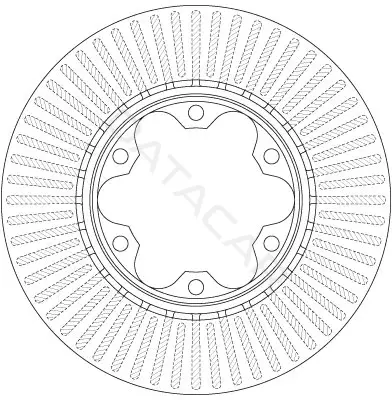 Тормозные диски TRW DF6481