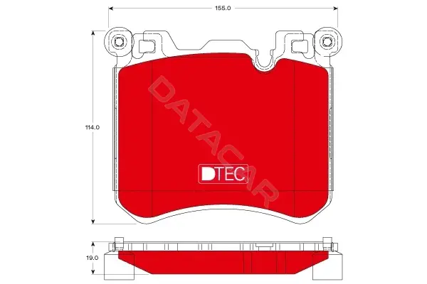 Тормозные колодки TRW GDB1826DTE