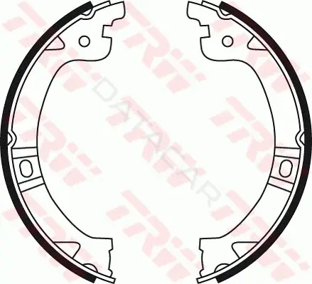 Колодки ручника TRW GS8759