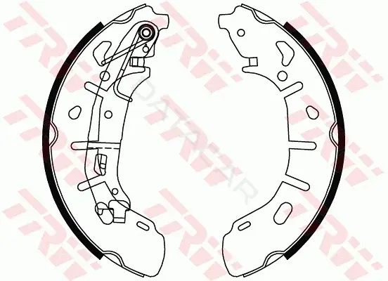 Барабанные колодки TRW GS8799