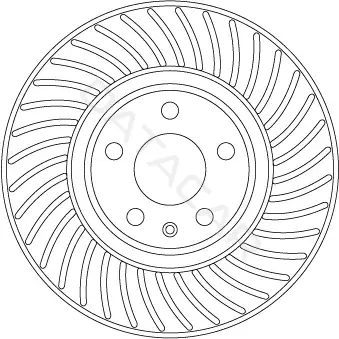 Тормозные диски TRW DF6950S