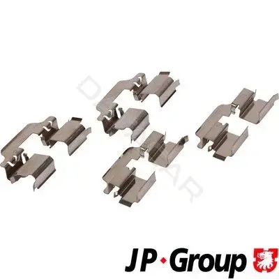 Ремкомплект тормозных колодок JP GROUP 1363650510
