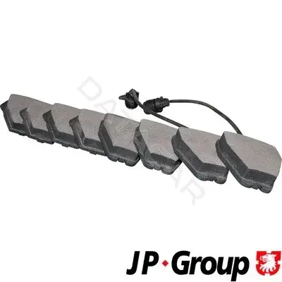 Тормозные колодки JP GROUP 1163602710