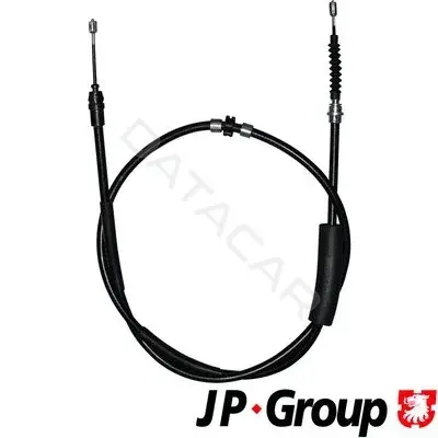 Трос ручника JP GROUP 1570303800