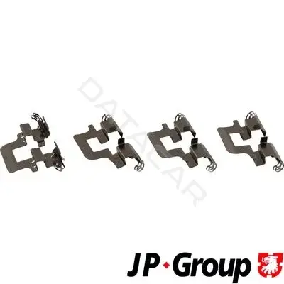 Ремкомплект тормозных колодок JP GROUP 1164004010