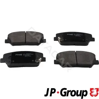 Тормозные колодки JP GROUP 3663604110