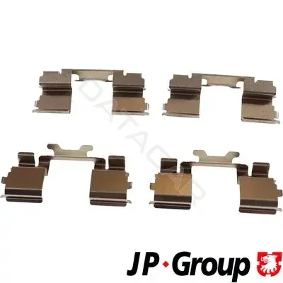 Ремкомплект тормозных колодок JP GROUP 3364003410
