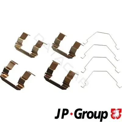 Ремкомплект тормозных колодок JP GROUP 3864002810