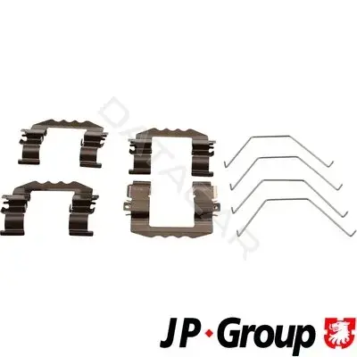 Ремкомплект тормозных колодок JP GROUP 3164002810
