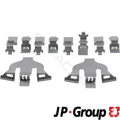 Ремкомплект тормозных колодок JP GROUP 1164004910