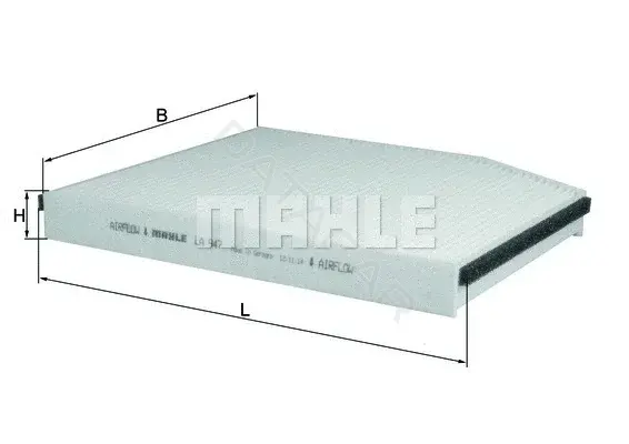 Фильтр салонный KNECHT/MAHLE LA947