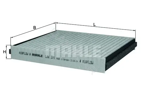 Фильтр салонный KNECHT/MAHLE LAK371