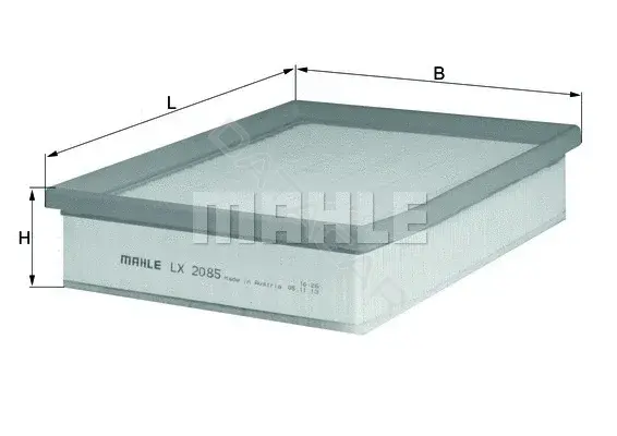 Воздушный фильтр KNECHT/MAHLE LX2085