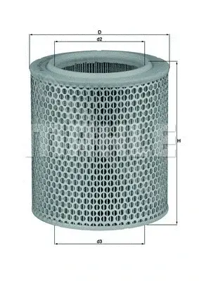 Воздушный фильтр KNECHT/MAHLE LX478/1