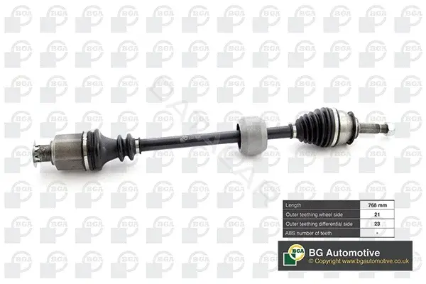 Приводной вал / Полуось BGA DS1500R