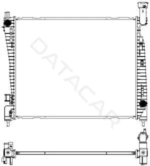 Радиатор охлаждения SAKURA 3131-8509