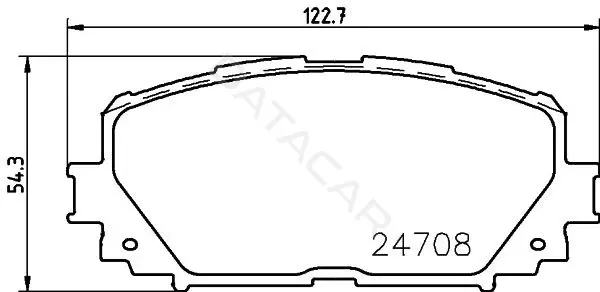 Тормозные колодки NISSHINBO NP1060