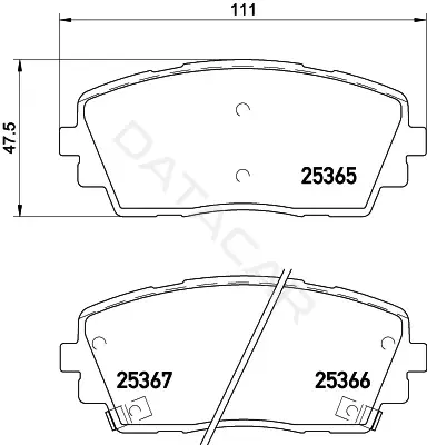 Тормозные колодки NISSHINBO NP6065
