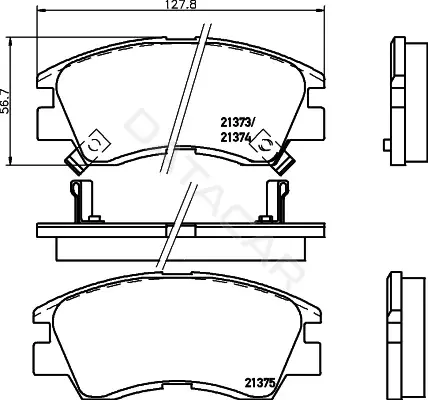 Тормозные колодки NISSHINBO NP3000SC