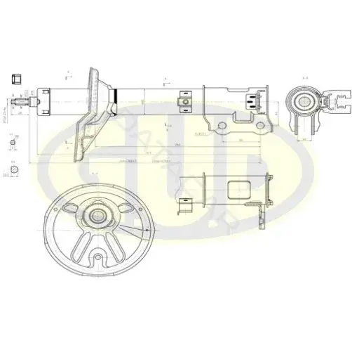 Амортизаторы GUD GSA332108