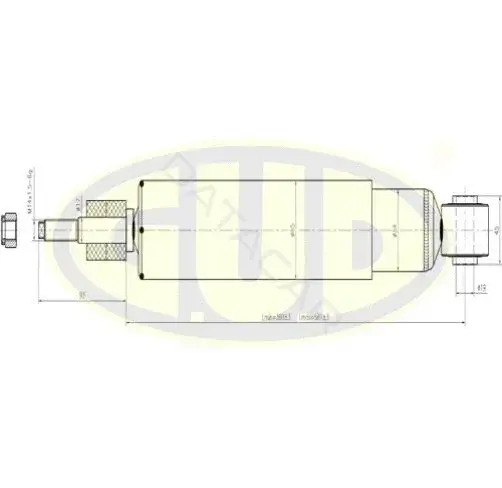 Амортизаторы GUD GSA345023