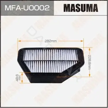 Воздушный фильтр MASUMA MFA-U0002