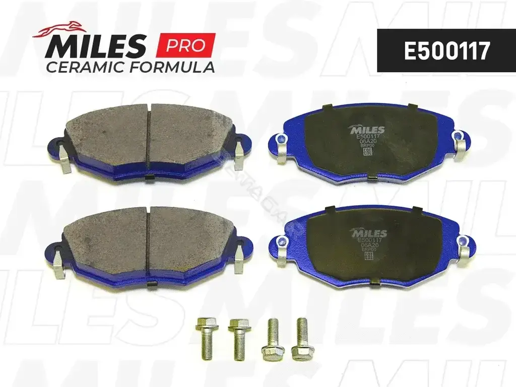 Тормозные колодки MILES E500117