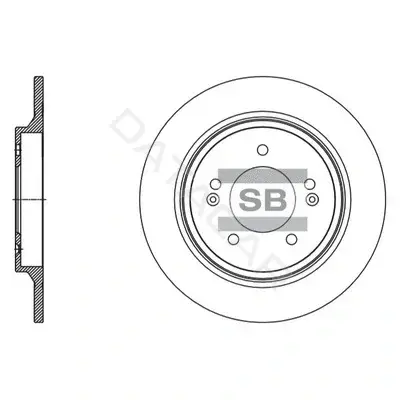 Тормозные диски Hi-Q SD1131