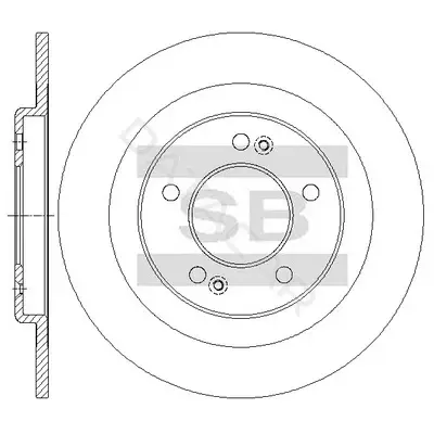 Тормозные диски Hi-Q SD2074