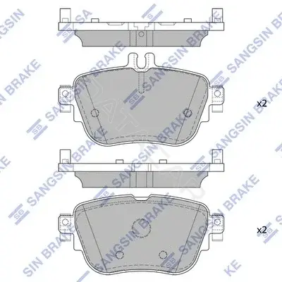 Тормозные колодки Hi-Q SP4155