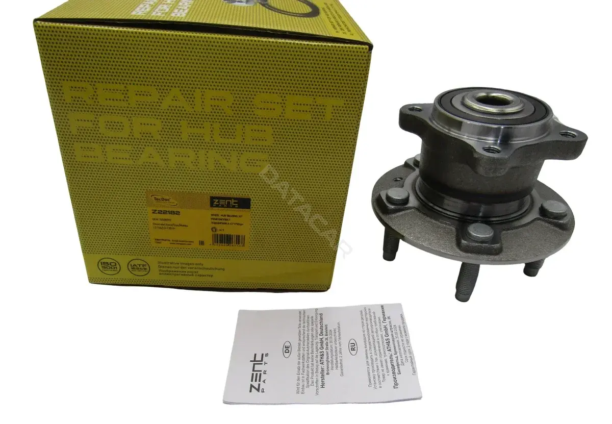 Подшипник ступицы ZentParts Z22182