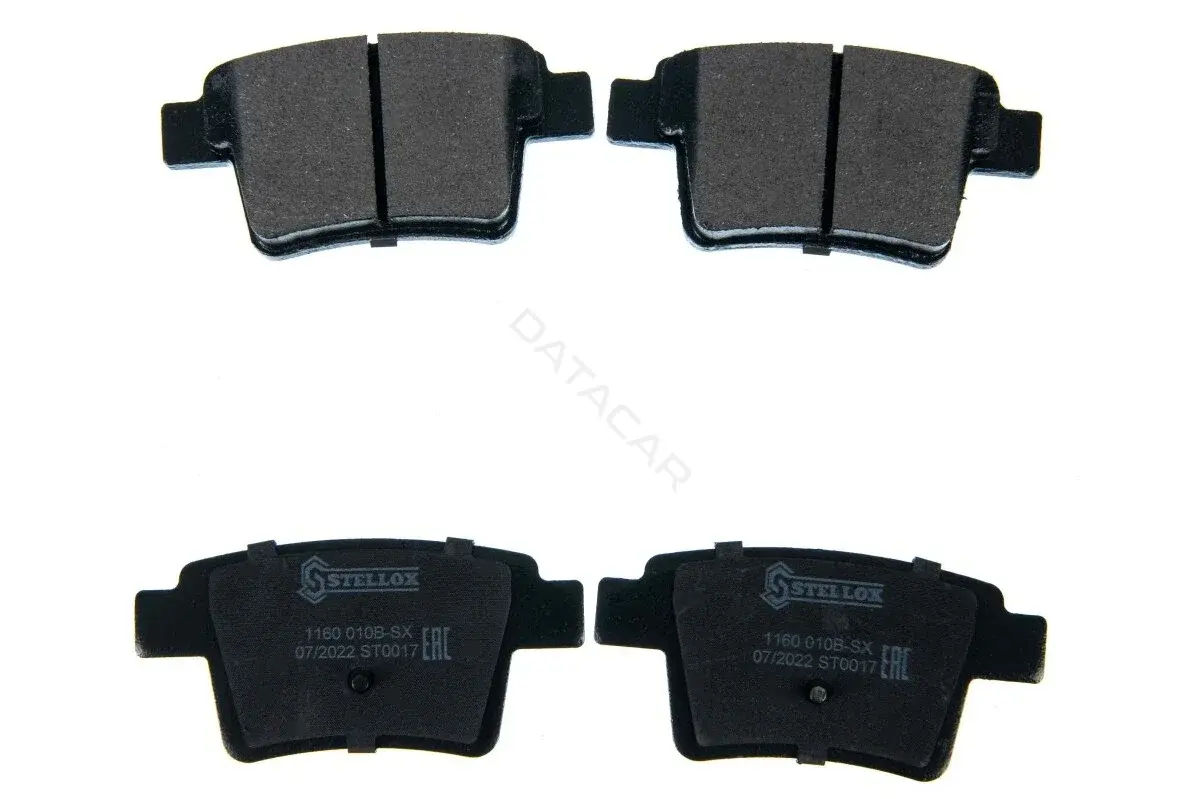 Тормозные колодки STELLOX 1494000B-SX