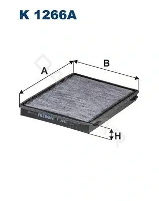 Фильтр салонный FILTRON K1266A