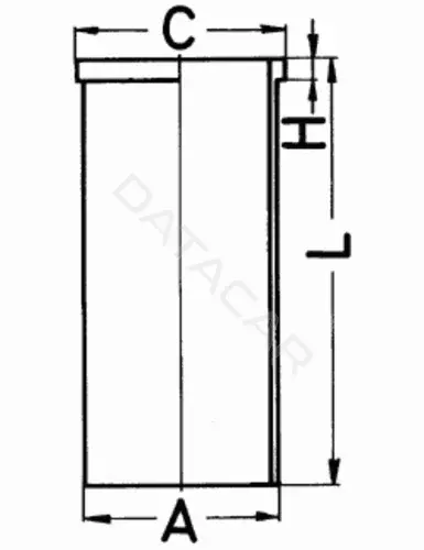 Гильза цилиндра KOLBENSCHMIDT 89048190