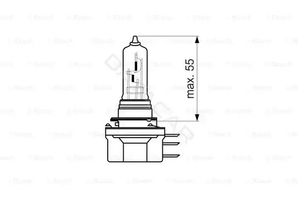 Лампочки BOSCH 1987302088