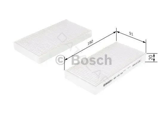 Фильтр салонный BOSCH 1987435008