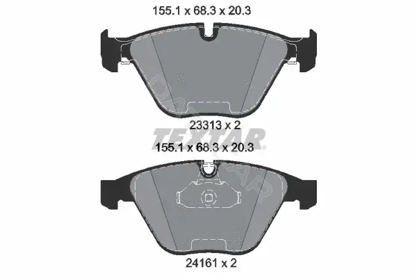 Тормозные колодки TEXTAR 2331303