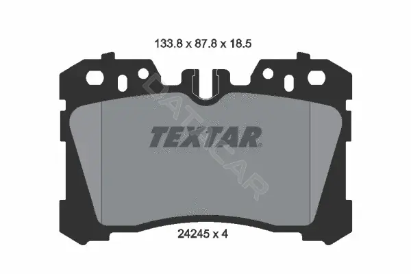 Тормозные колодки TEXTAR 2424501