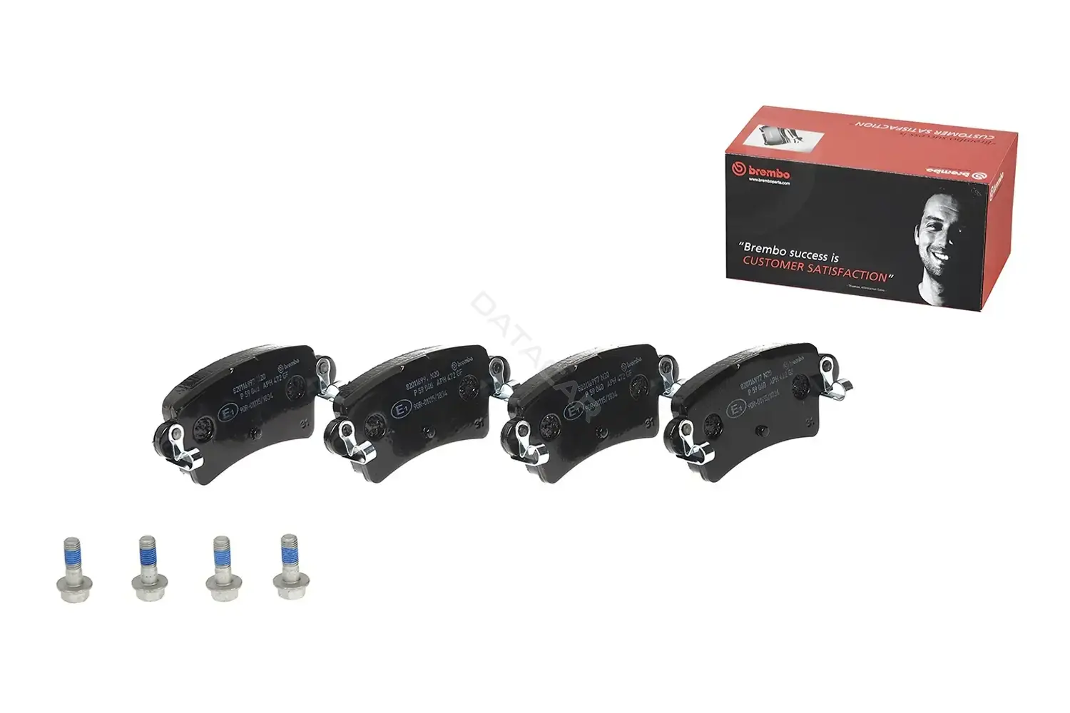 Тормозные колодки BREMBO P59040