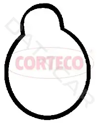 Прокладкa впускного коллектора CORTECO 450593H