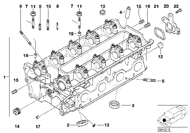 Болт подвески BMW 07129908157